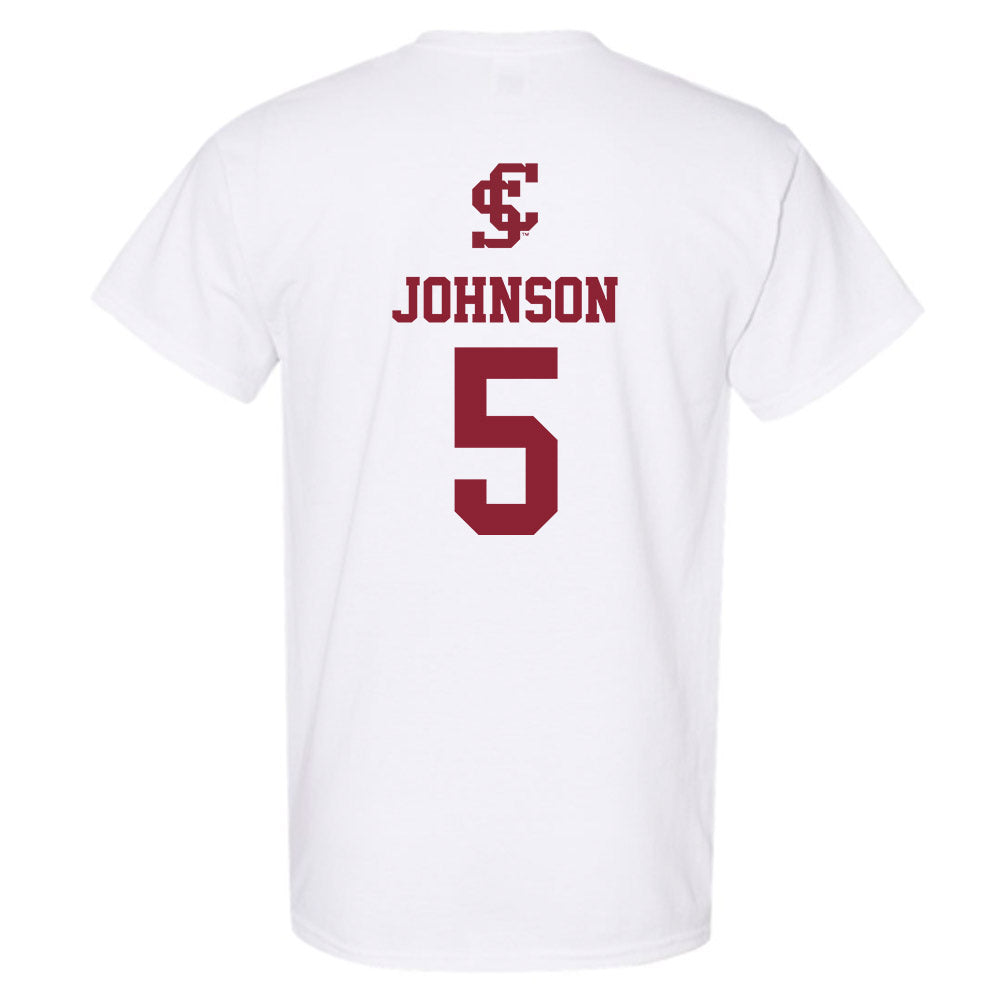 SCU - NCAA Women's Volleyball : Caitlin Johnson - T-Shirt-1