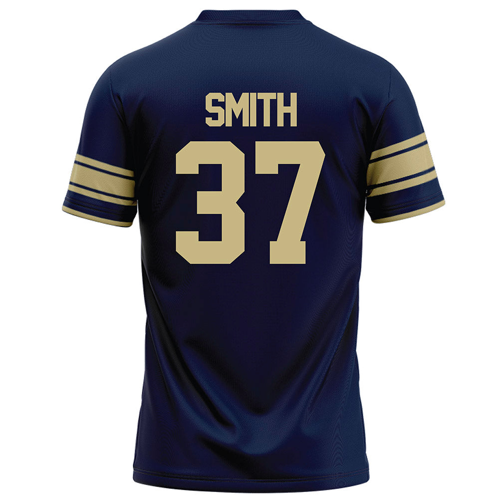 Akron - NCAA Football : Garrison Smith - Navy Football Jersey