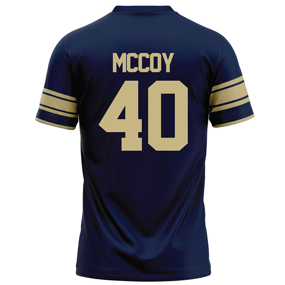 Akron - NCAA Football : Bryan McCoy - Navy Football Jersey