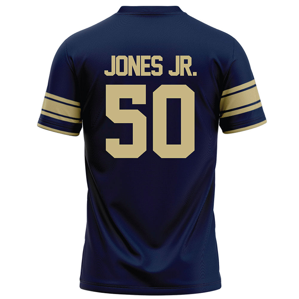 Akron - NCAA Football : Gregory Allen Jones JR. - Navy Football Jersey-1