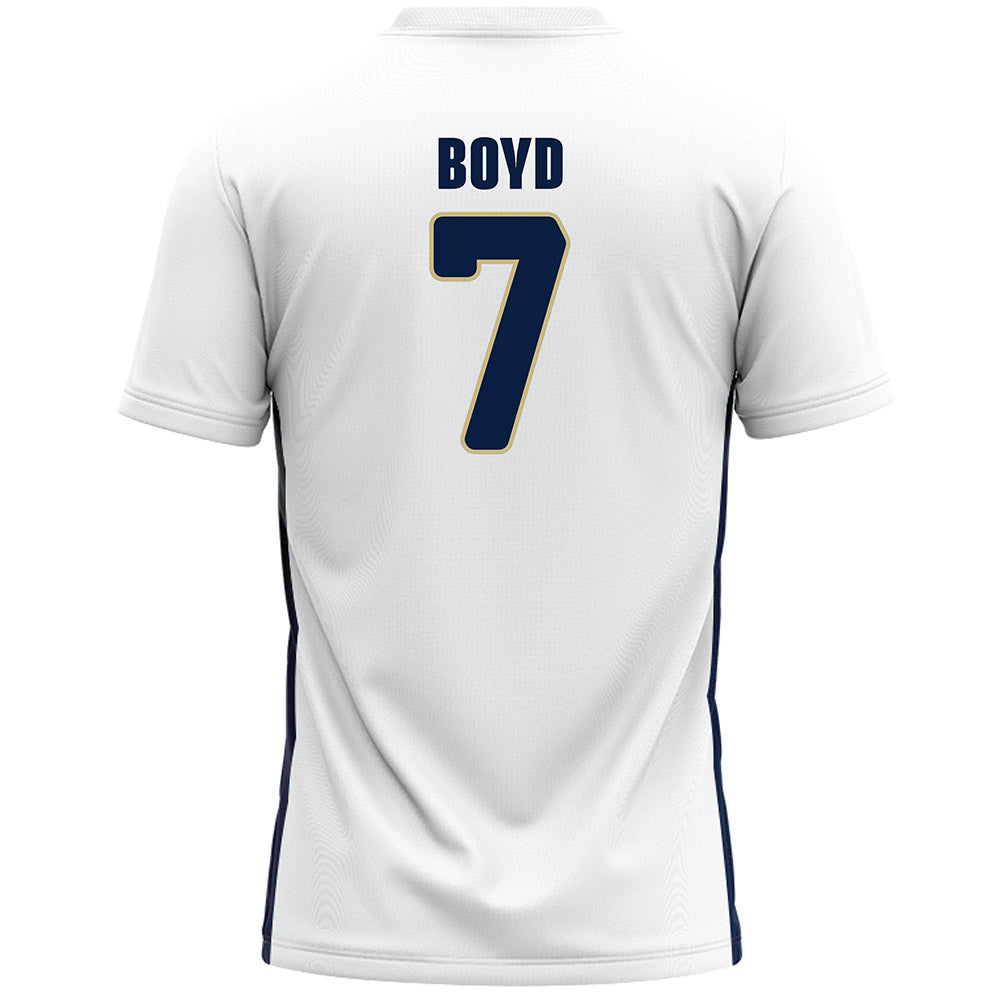Akron - NCAA Women's Lacrosse : Noelle Boyd - White Lacrosse Jersey
