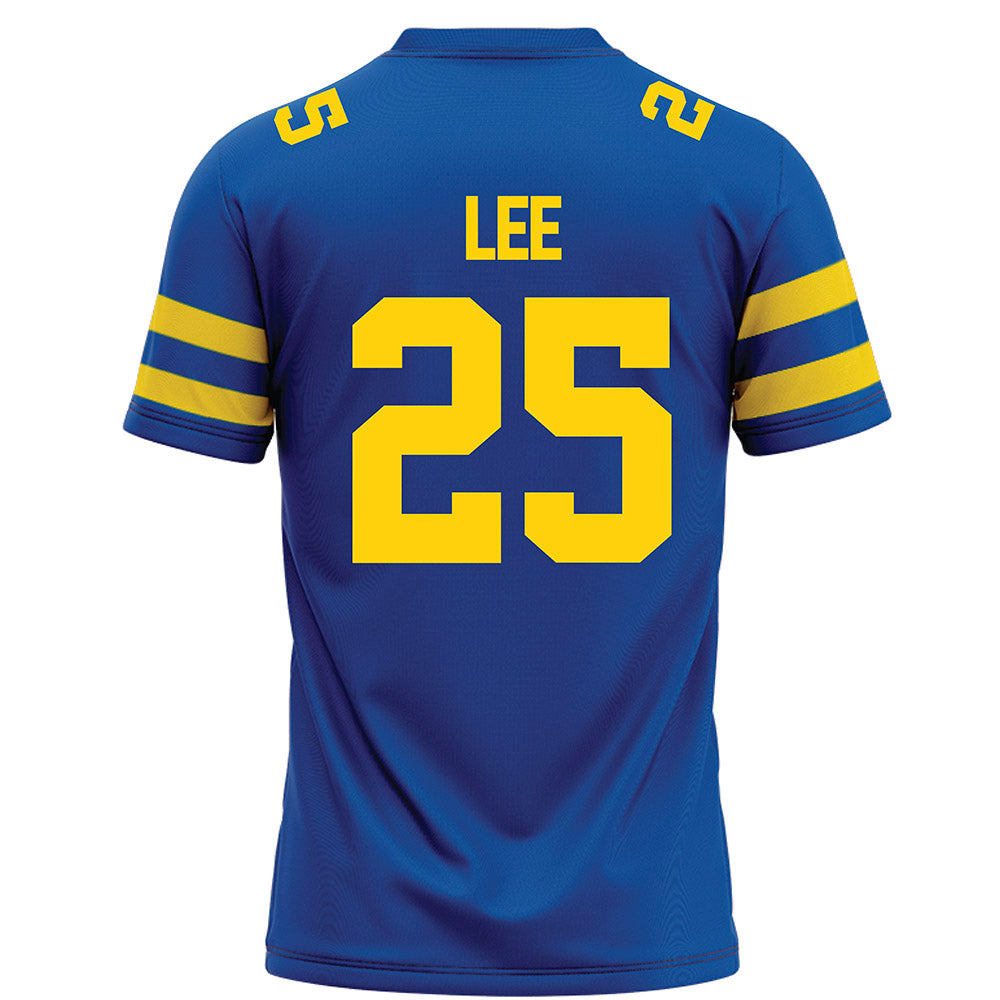 Delaware - NCAA Football : Azir lee - Blue Football Jersey-1