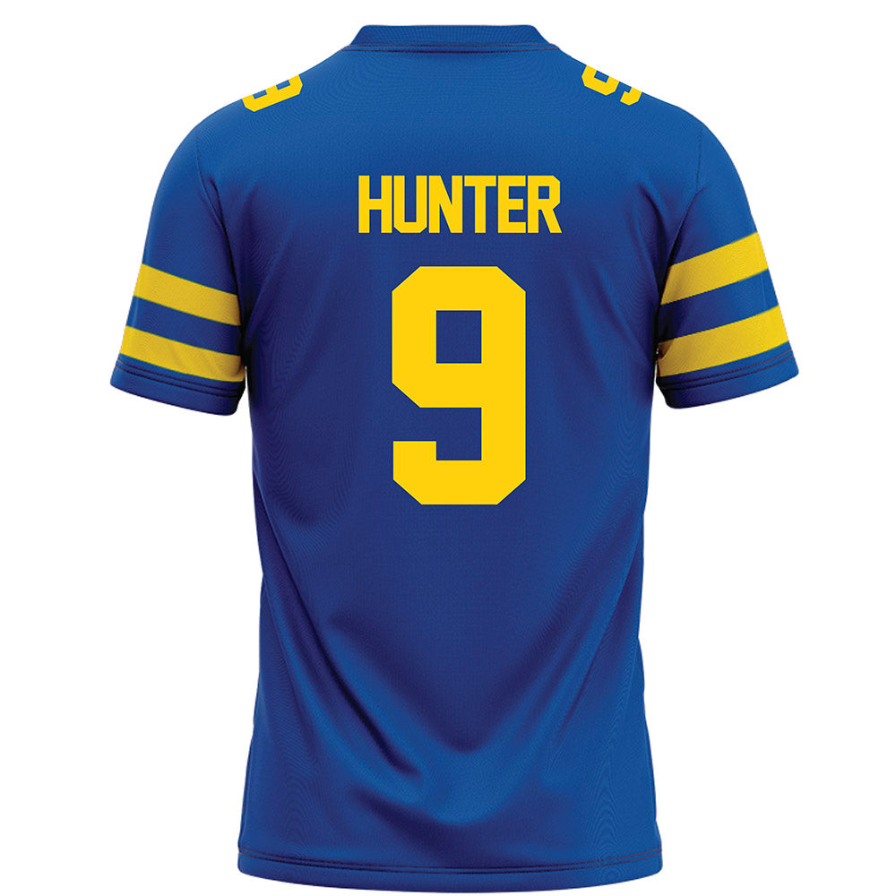 Delaware - NCAA Football : Keyshawn Hunter - Blue Football Jersey-1