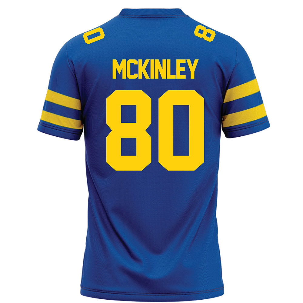 Delaware - NCAA Football : Matthew McKinley - Blue Football Jersey-1
