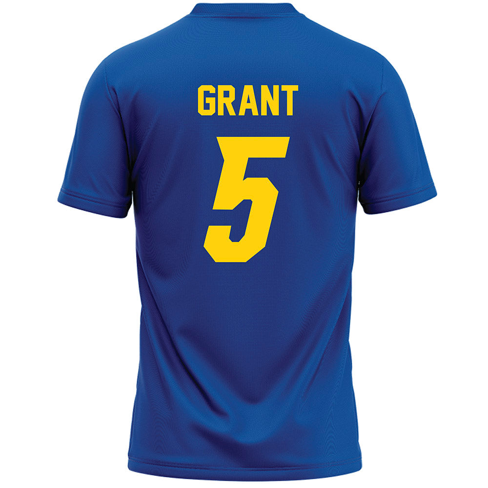 Delaware - NCAA Women's Lacrosse : Keira Grant - Blue Lacrosse Jersey -1