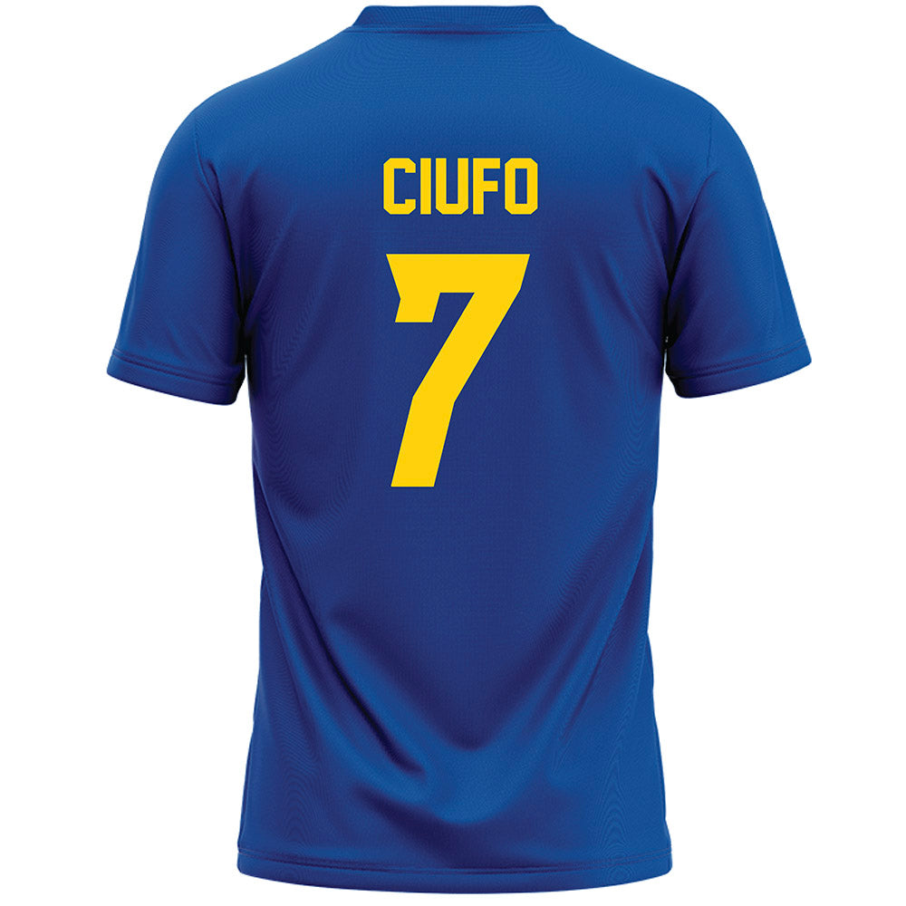 Delaware - NCAA Women's Lacrosse : Julia Ciufo - Blue Lacrosse Jersey -1