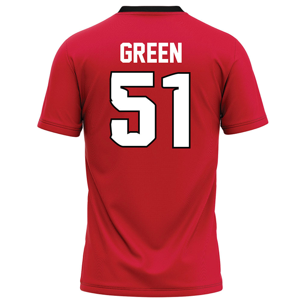 UNLV - NCAA Football : Alexander Green - Red Football Jersey-1