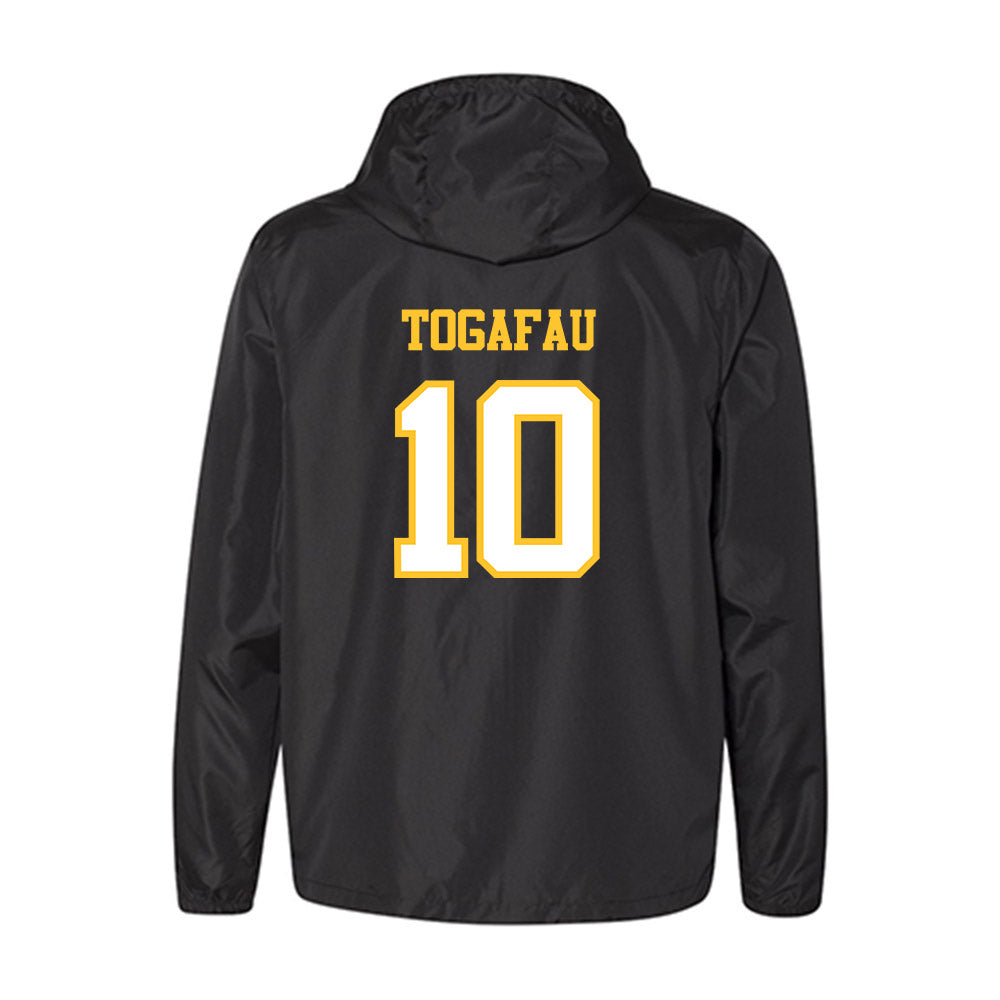 PLU - NCAA Football : Braeden Togafau - Windbreaker-1