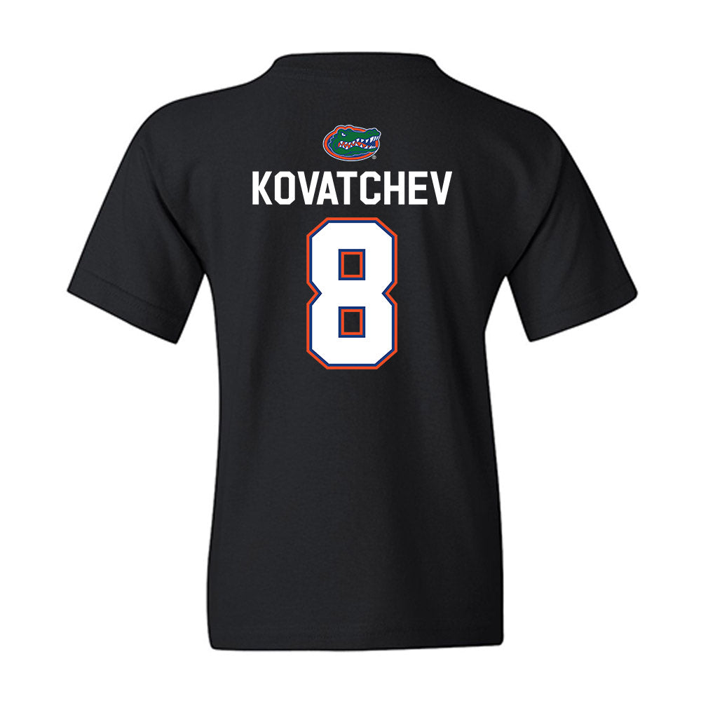 Florida - NCAA Men's Basketball : Alex Kovatchev - Sports Shersey Youth T-Shirt-1