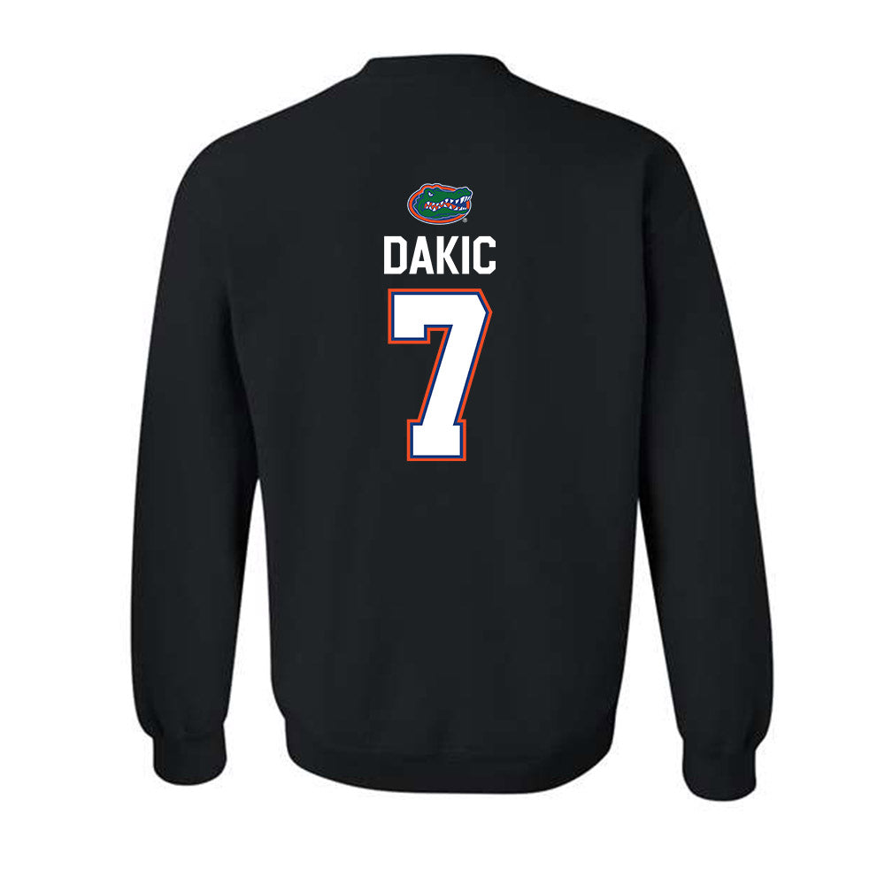 Florida - NCAA Women's Basketball : Emilija Dakic - Sports Shersey Crewneck Sweatshirt-1
