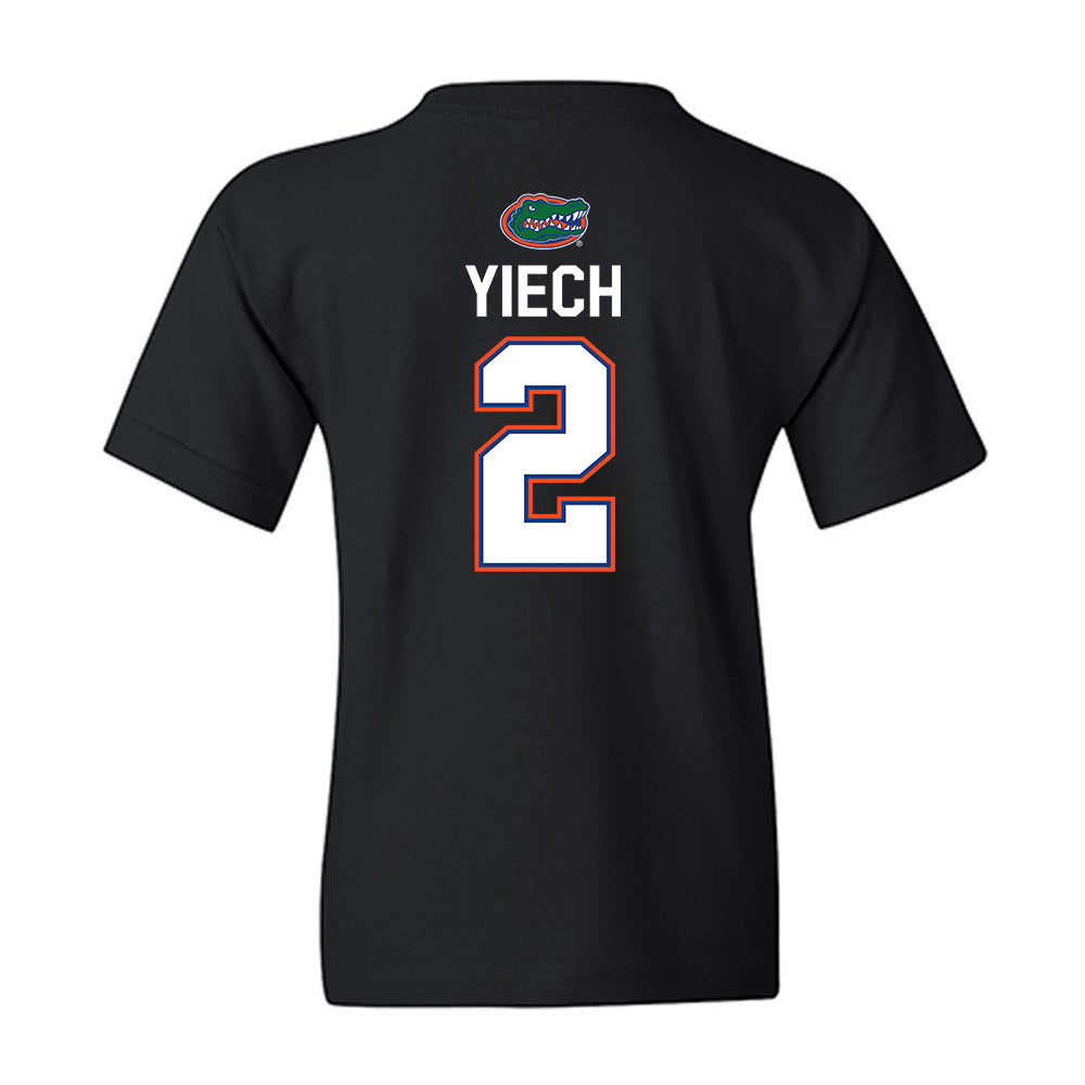 Florida - NCAA Women's Basketball : Nyadieng Yiech - Sports Shersey Youth T-Shirt-1