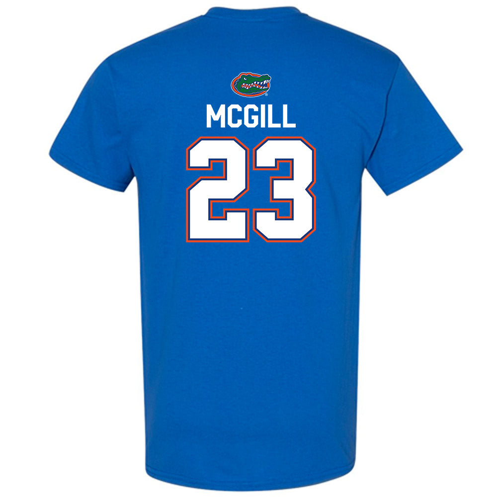 Florida - NCAA Women's Basketball : Alivia McGill - Sports Shersey T-Shirt