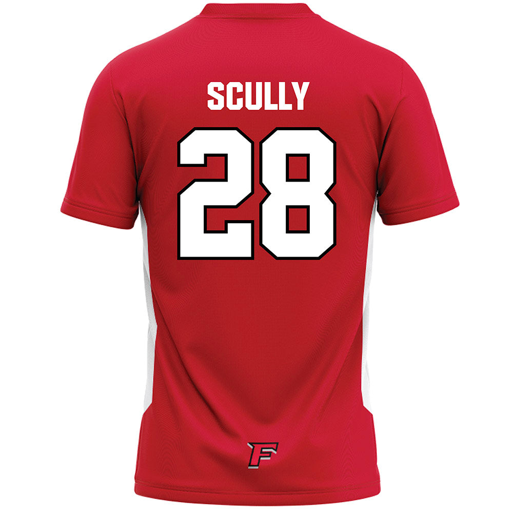 Fairfield - NCAA Men's Lacrosse : Andrew Scully - Red Lacrosse Jersey-1