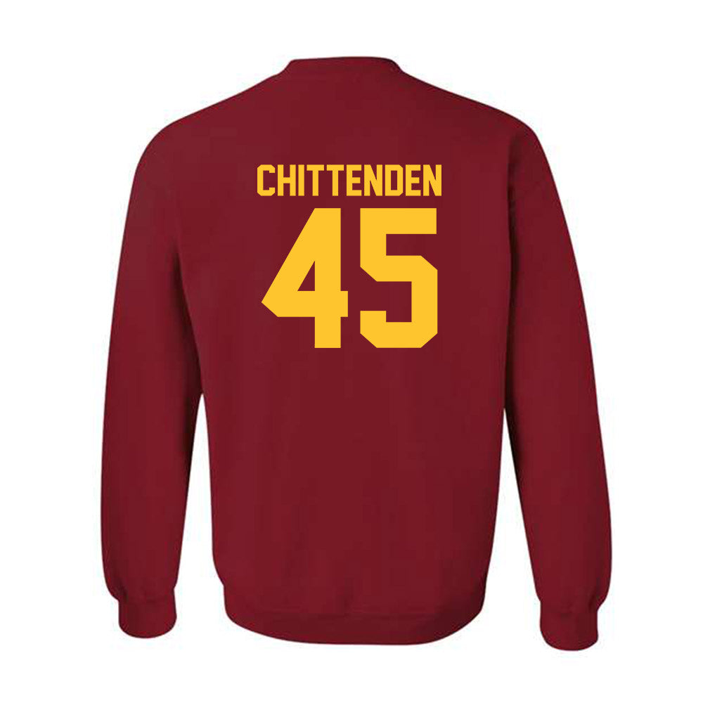 USC - NCAA Football : caden chittenden - Classic Shersey Crewneck Sweatshirt-1