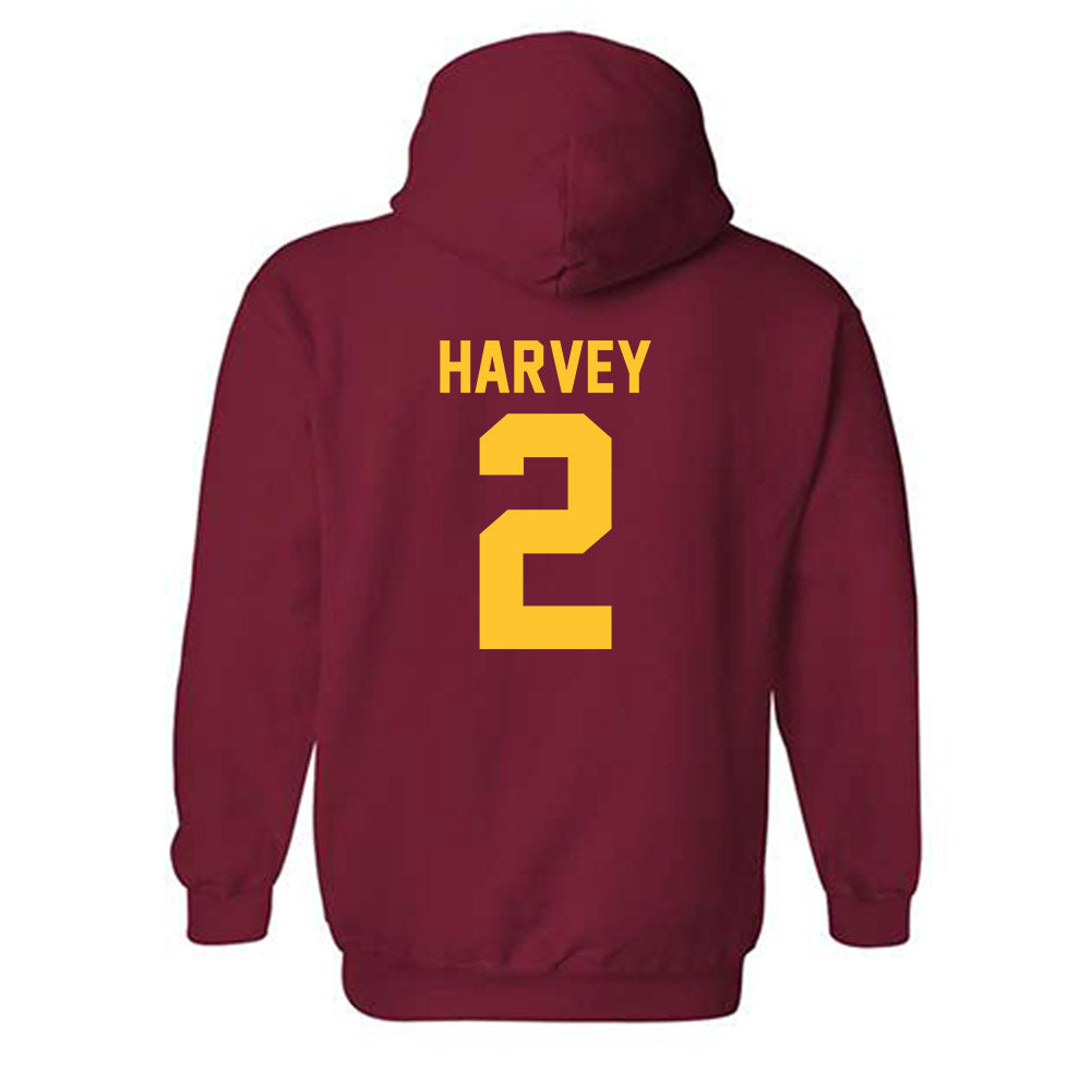 USC - NCAA Football : DJ Harvey - Classic Shersey Hooded Sweatshirt-1