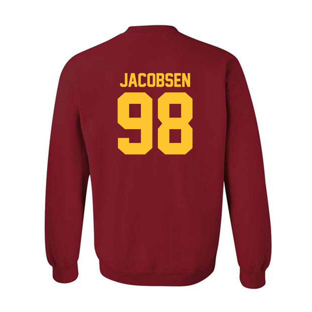 USC - NCAA Football : Cash Jacobsen - Classic Shersey Crewneck Sweatshirt-1