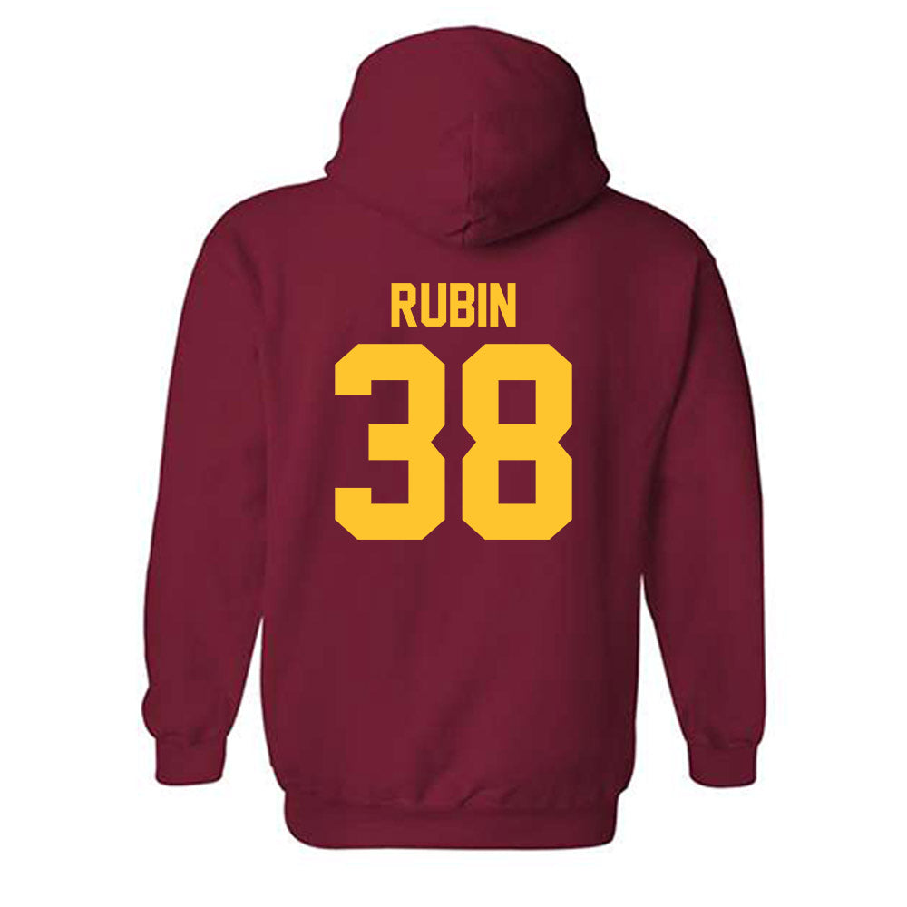 USC - NCAA Football : Isaiah Rubin - Classic Shersey Hooded Sweatshirt-1