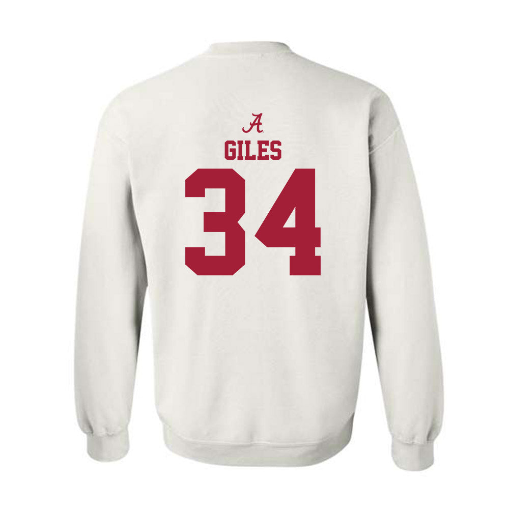 Alabama - NCAA Softball : Marlie Giles - Crewneck Sweatshirt