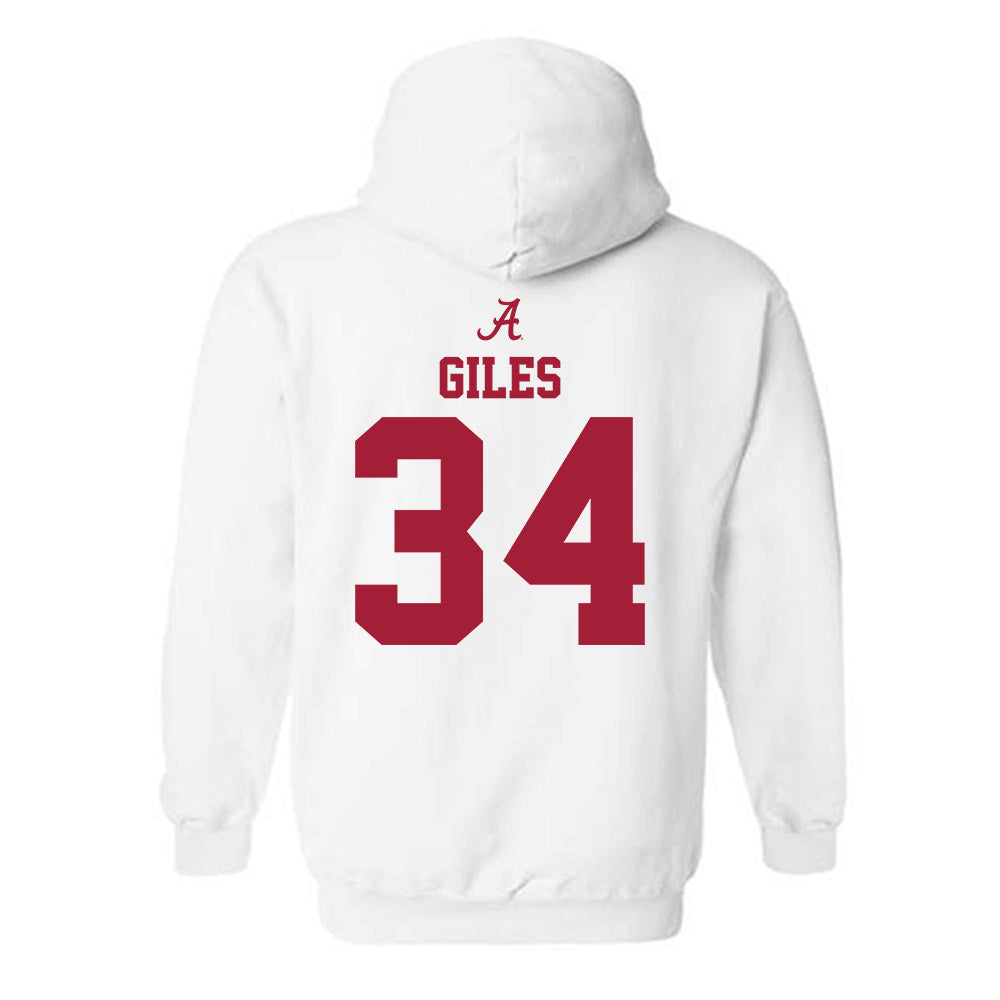 Alabama - NCAA Softball : Marlie Giles - Hooded Sweatshirt