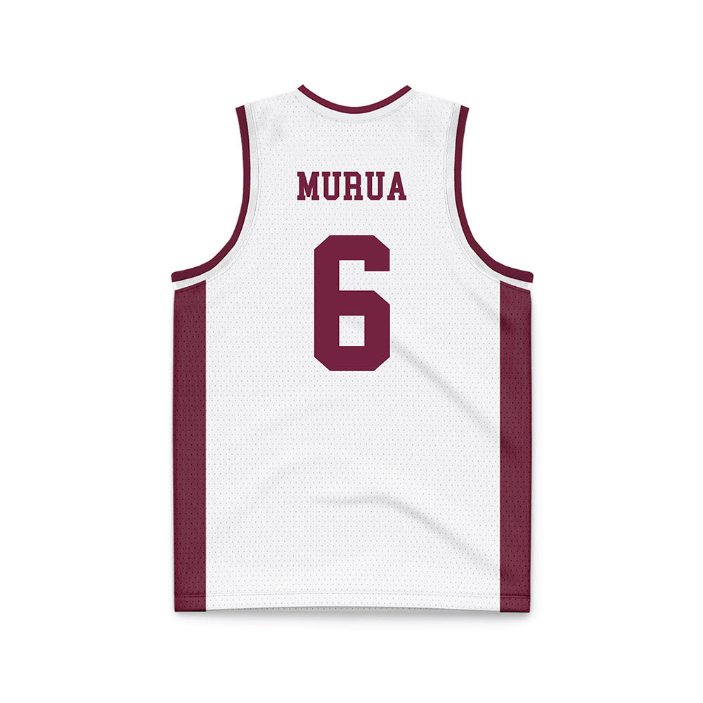 Fordham - NCAA Women's Basketball : Irene Murua - White Basketball Jersey