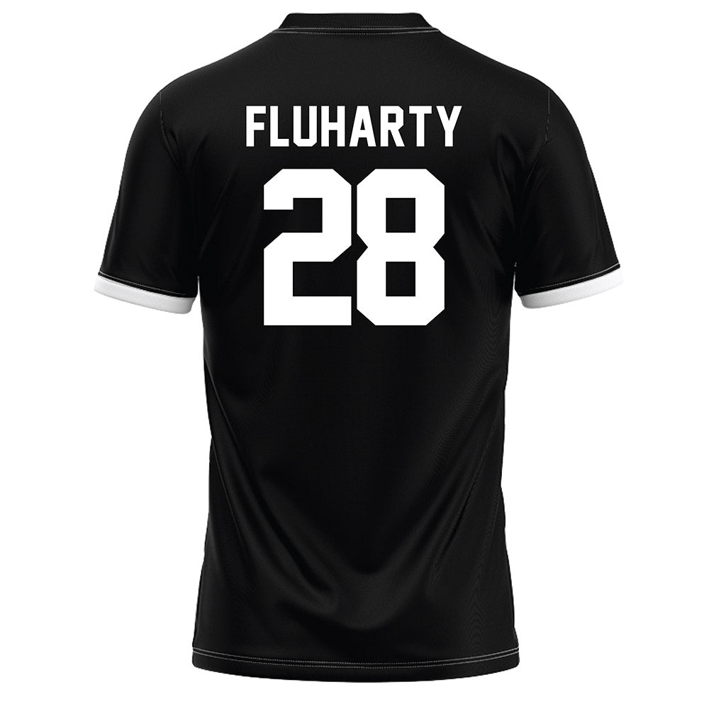 USC Upstate - NCAA Baseball : Ryan Fluharty - Black Baseball Jersey