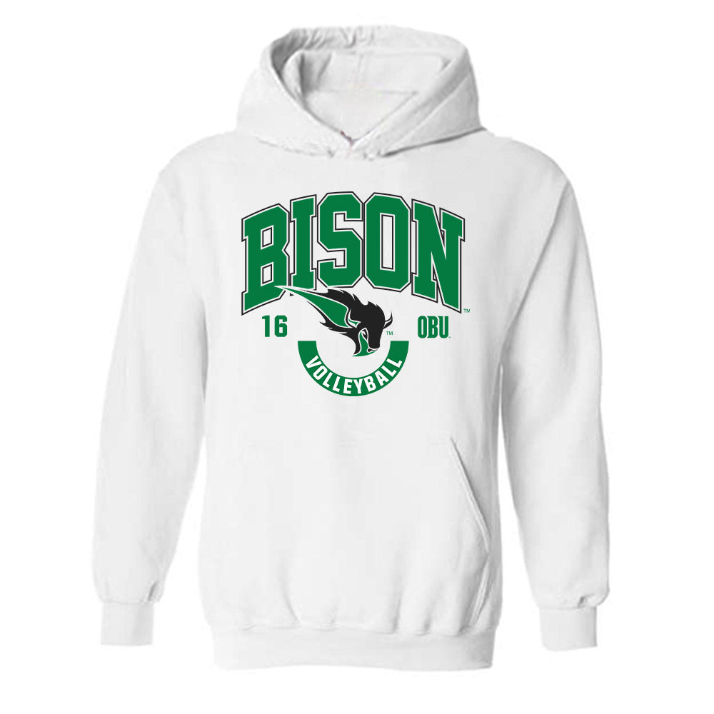 OKBU - NCAA Women's Volleyball : Ada Ingvardsen - Classic Fashion Shersey Hooded Sweatshirt-0