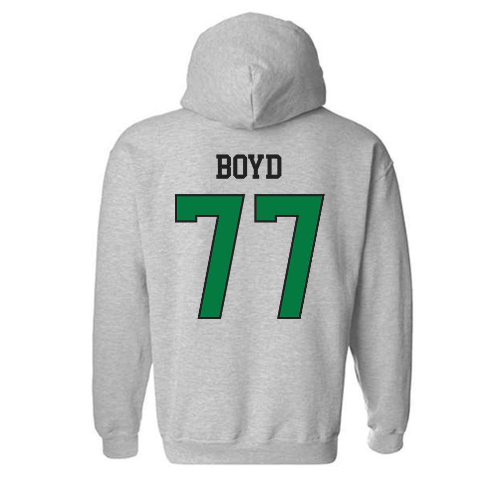 OKBU - NCAA Football : Carter Boyd - Classic Fashion Shersey Hooded Sweatshirt-1