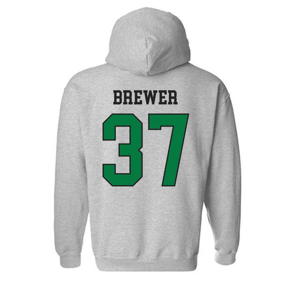 OKBU - NCAA Football : Brady Brewer - Classic Fashion Shersey Hooded Sweatshirt-1