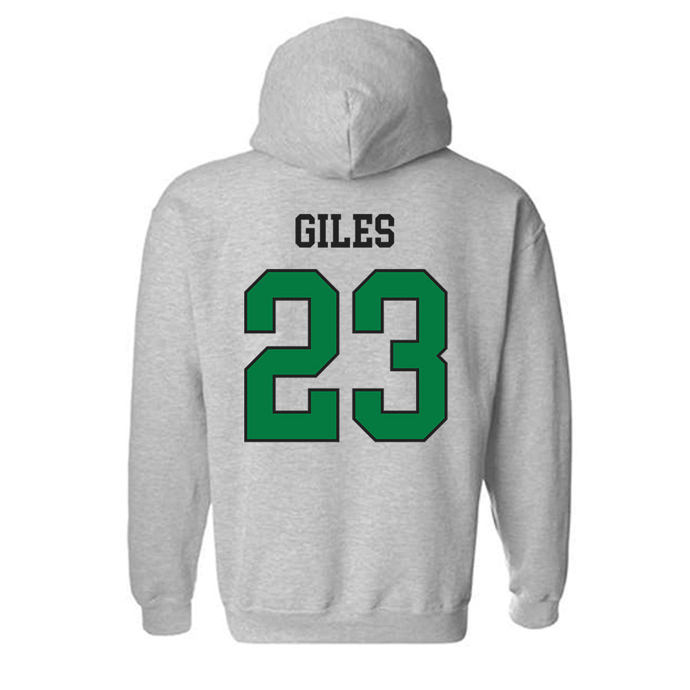 OKBU - NCAA Football : Caleb Giles - Classic Fashion Shersey Hooded Sweatshirt-1