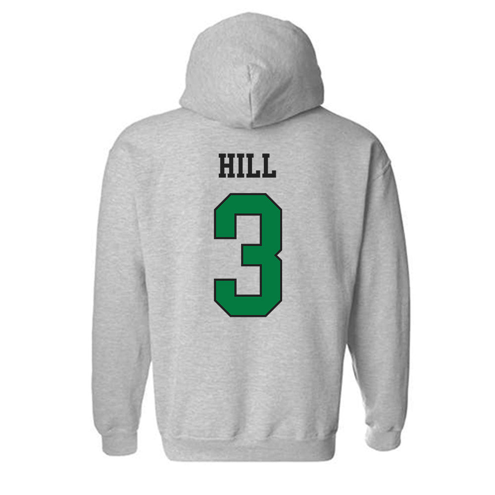 OKBU - NCAA Baseball : Isaac Hill - Classic Fashion Shersey Hooded Sweatshirt-1