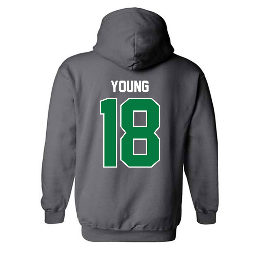 OKBU - NCAA Football : Matthew Young - Classic Shersey Hooded Sweatshirt-1