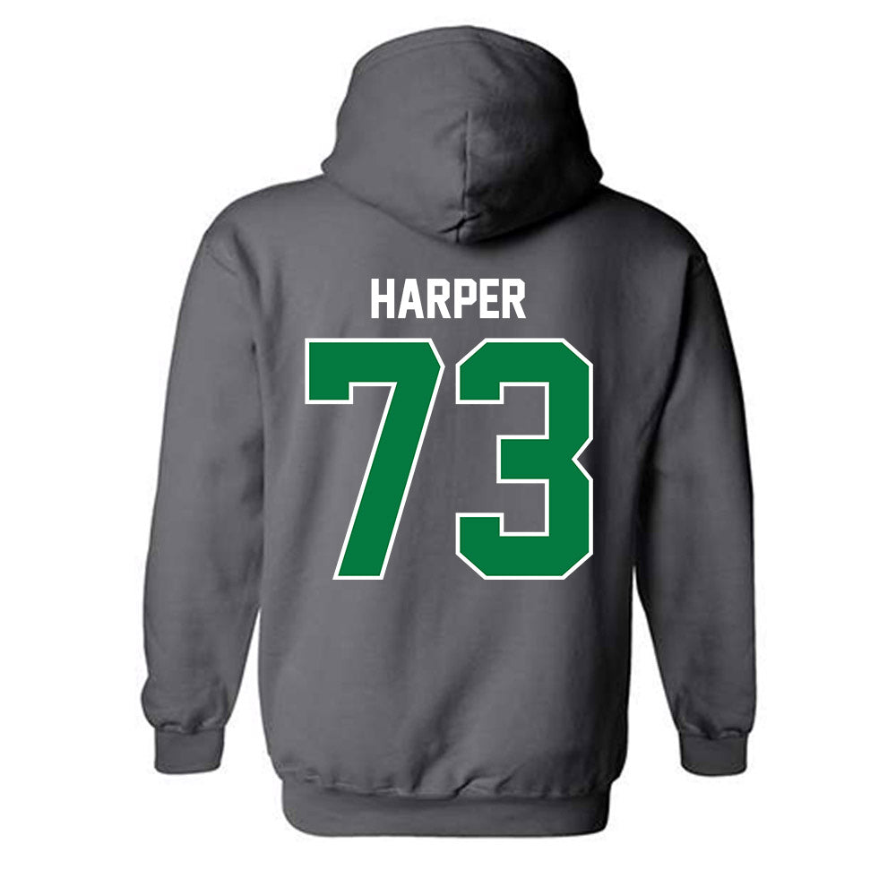 OKBU - NCAA Football : Ian Harper - Classic Shersey Hooded Sweatshirt-1