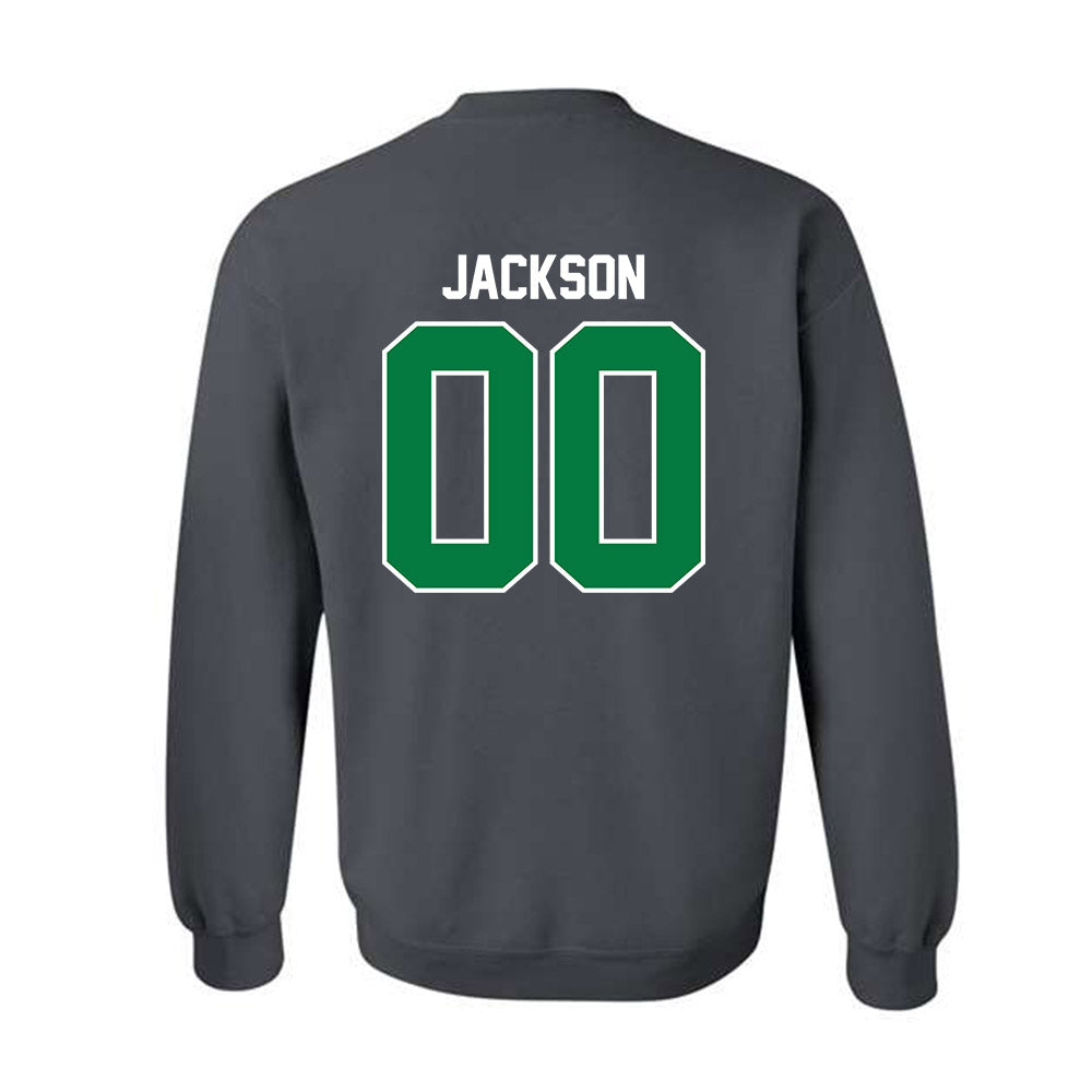 OKBU - NCAA Football : John Jackson - Classic Shersey Crewneck Sweatshirt-1