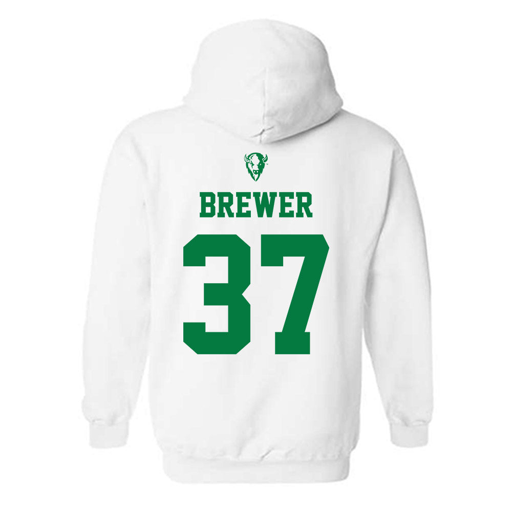 OKBU - NCAA Football : Brady Brewer - Classic Shersey Hooded Sweatshirt-1
