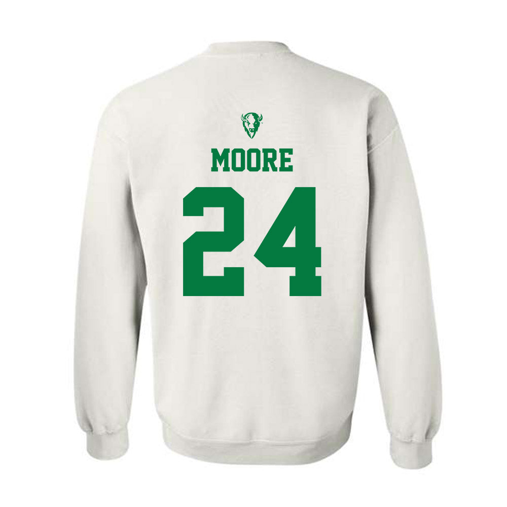 OKBU - NCAA Football : EJ Moore - Classic Shersey Crewneck Sweatshirt-1