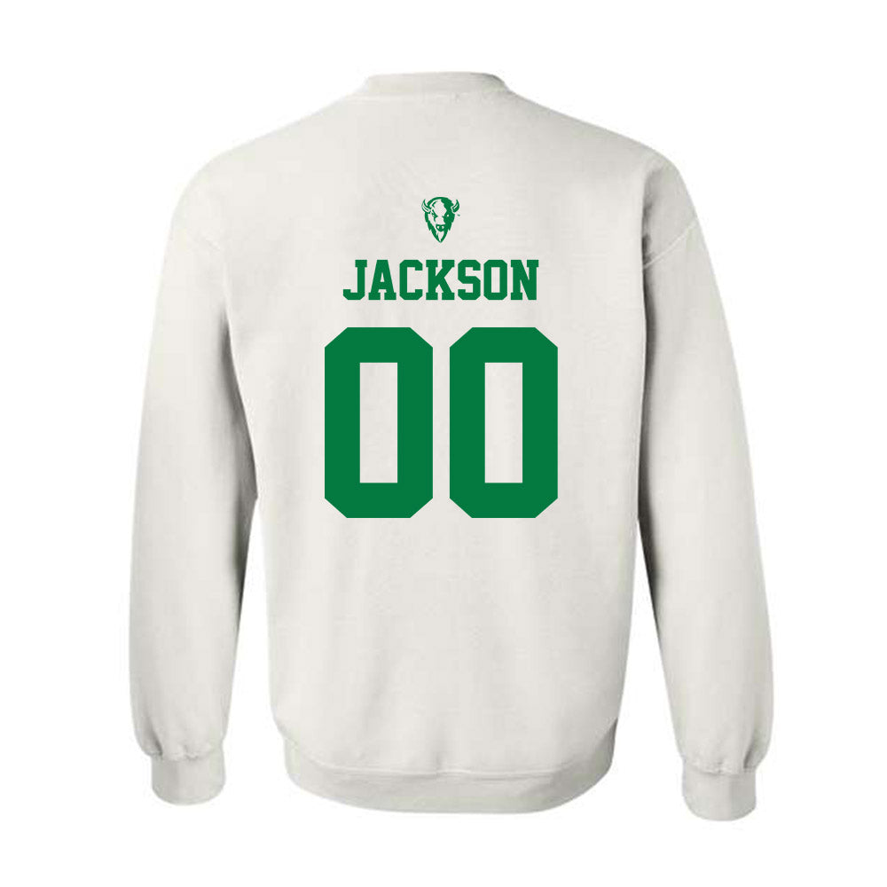 OKBU - NCAA Football : John Jackson - Classic Shersey Crewneck Sweatshirt-1