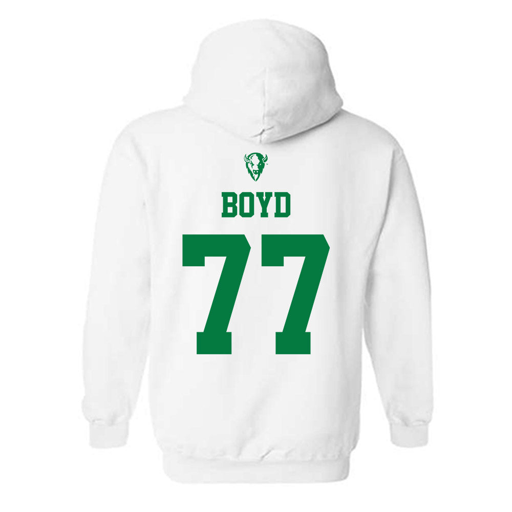 OKBU - NCAA Football : Carter Boyd - Classic Shersey Hooded Sweatshirt-1