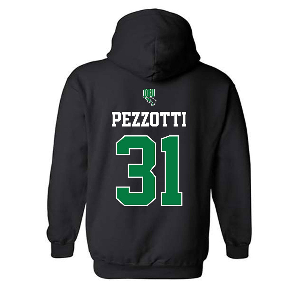OKBU - NCAA Baseball : Luis Pezzotti - Classic Shersey Hooded Sweatshirt-1