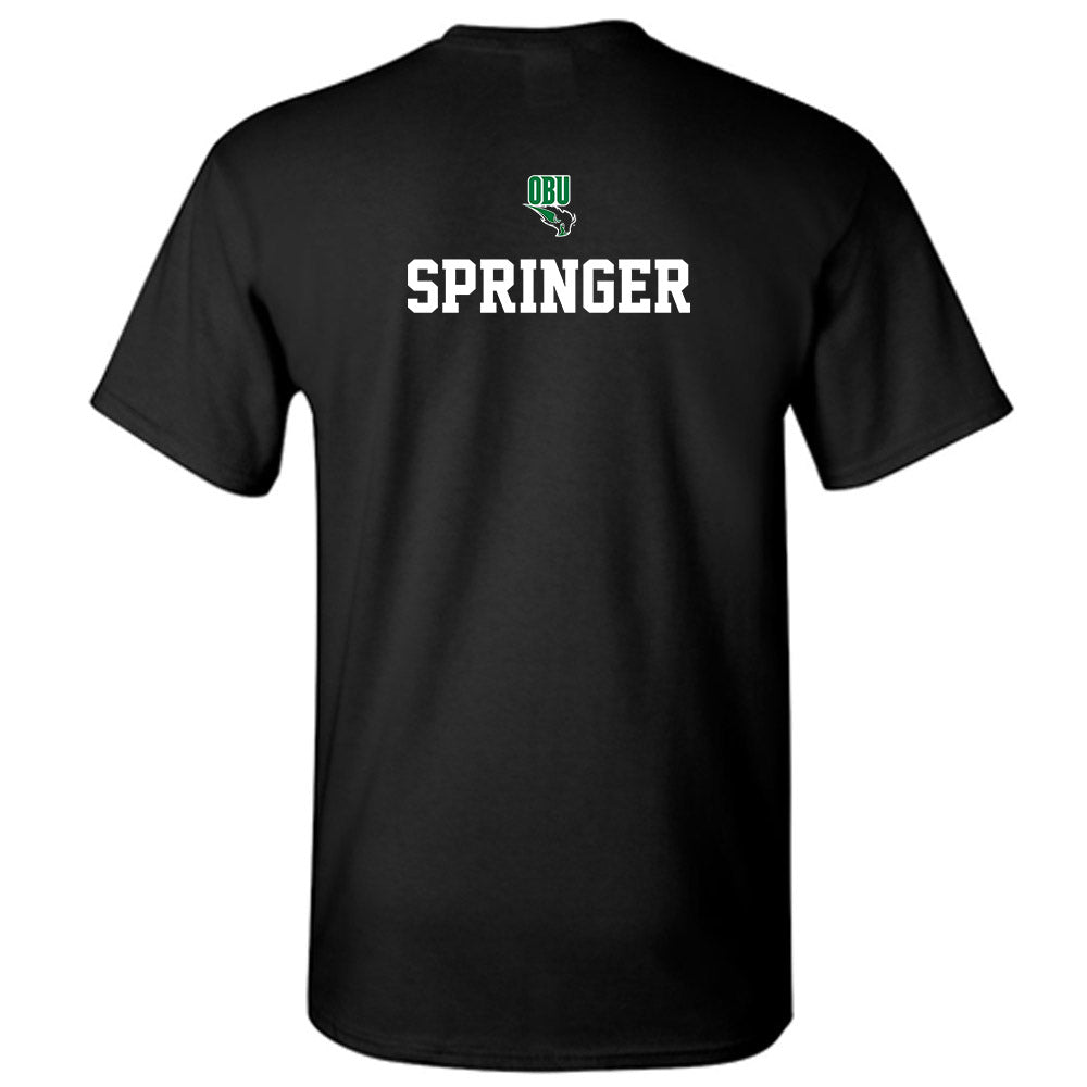 OKBU - NCAA Men's Track & Field : Derian Springer - Classic Shersey T-Shirt-1