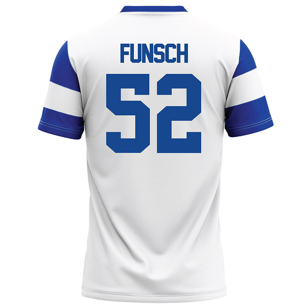 Georgia State - NCAA Football : Donovan Funsch - White Football Jersey-1