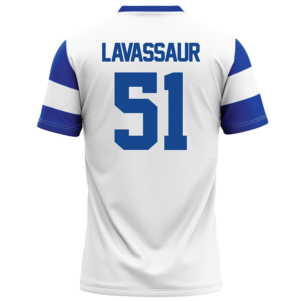Georgia State - NCAA Football : D'Andre LaVassaur - White Football Jersey-1
