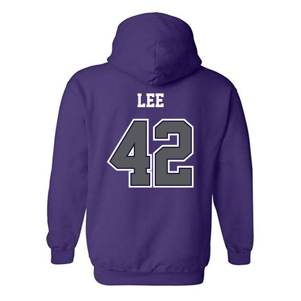 Furman - NCAA Football : Zach Lee - Classic Shersey Hooded Sweatshirt-1