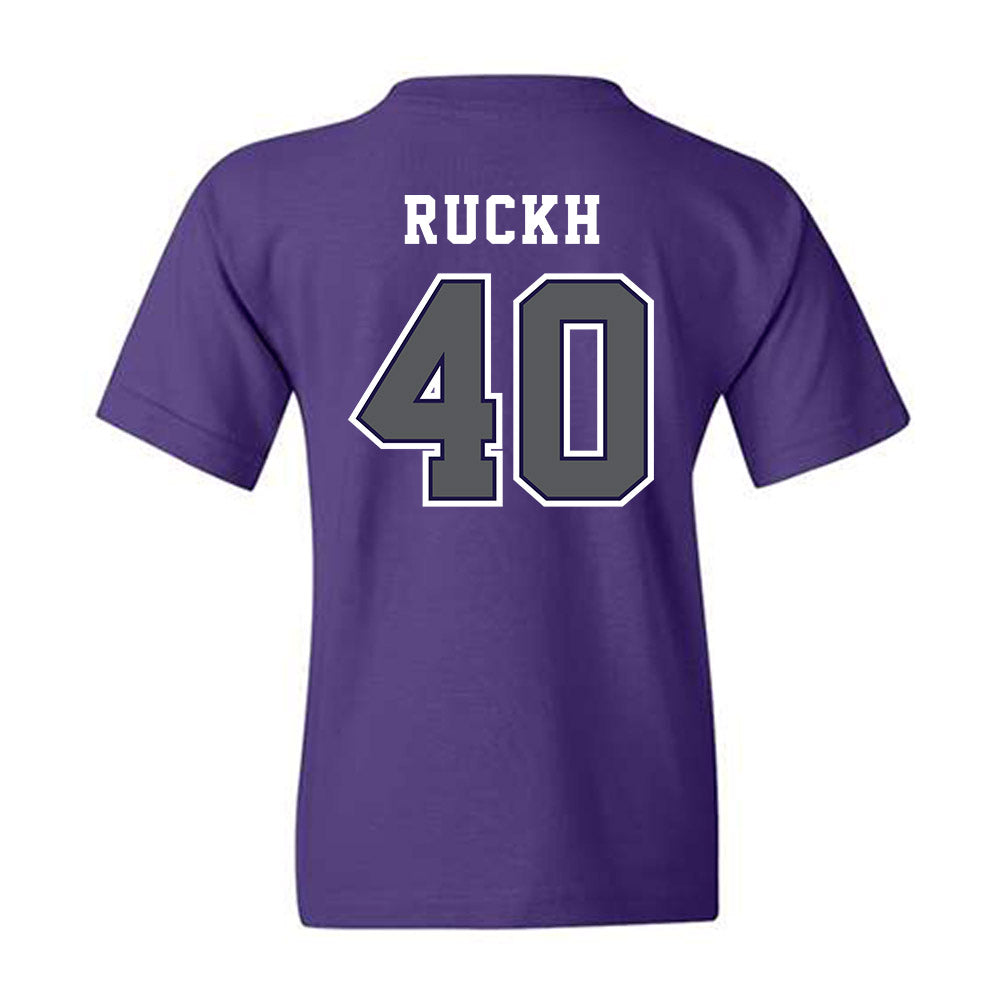 Furman - NCAA Football : Aiden Ruckh - Classic Shersey Youth T-Shirt-1