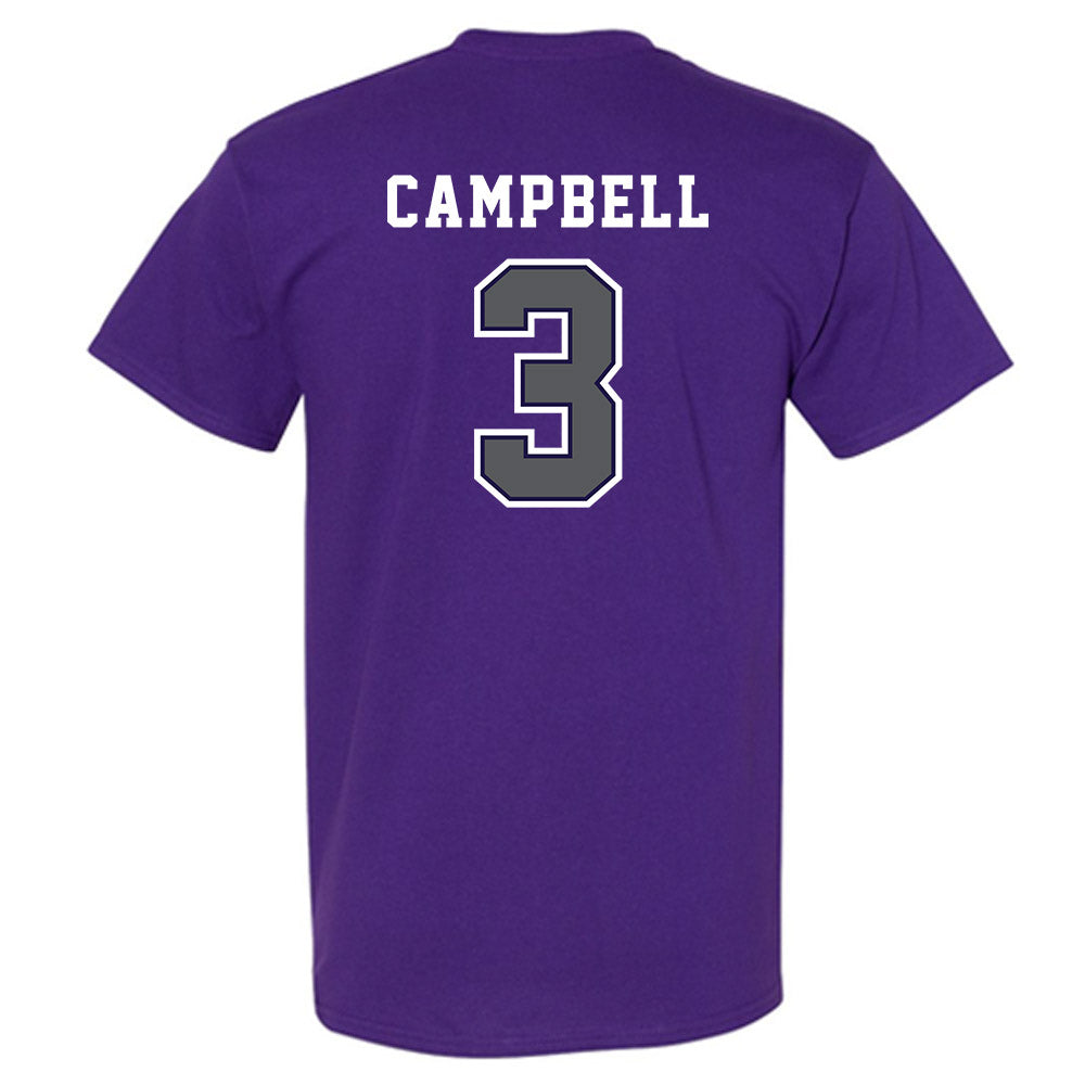Furman - NCAA Men's Soccer : Trip Campbell - Classic Shersey T-Shirt-1
