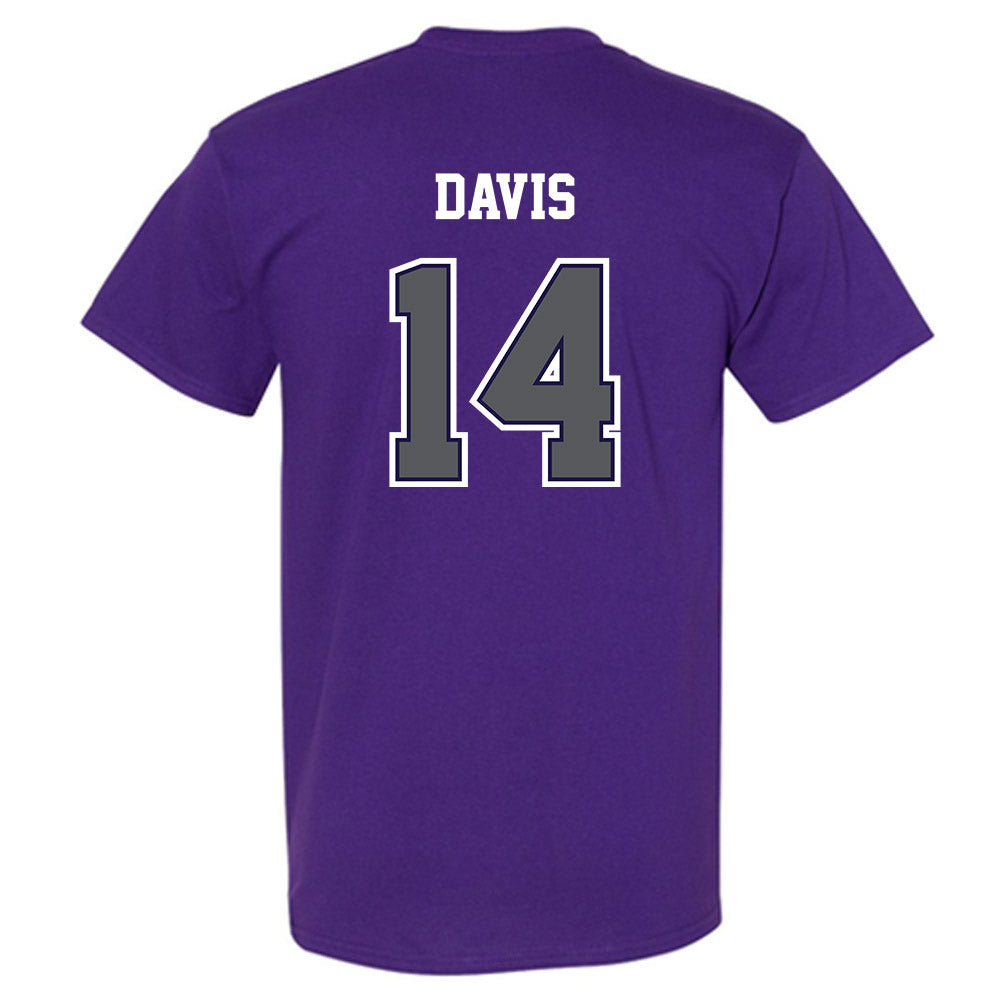 Furman - NCAA Football : Isaiah Davis - Classic Shersey T-Shirt-1