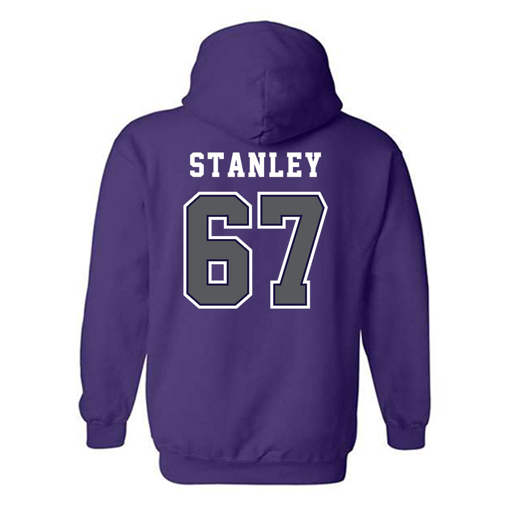 Furman - NCAA Football : Evan Stanley - Classic Shersey Hooded Sweatshirt-1