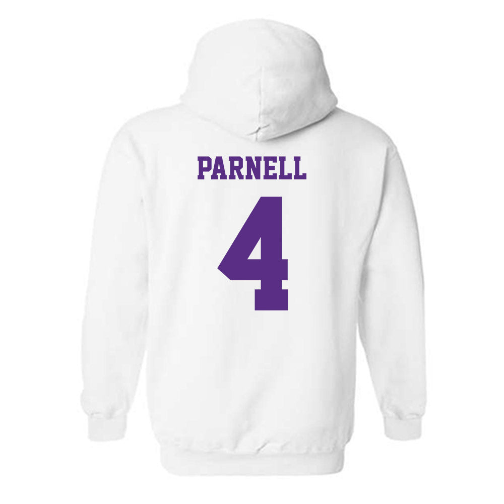 Furman - NCAA Women's Basketball : Kyraha Parnell - Classic Shersey Hooded Sweatshirt-1