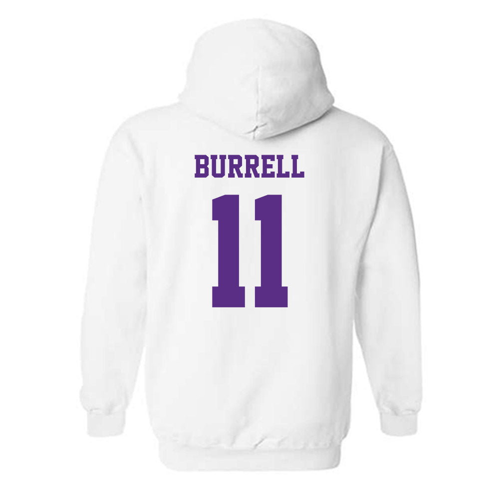 Furman - NCAA Football : Joshua Burrell - Classic Shersey Hooded Sweatshirt-1