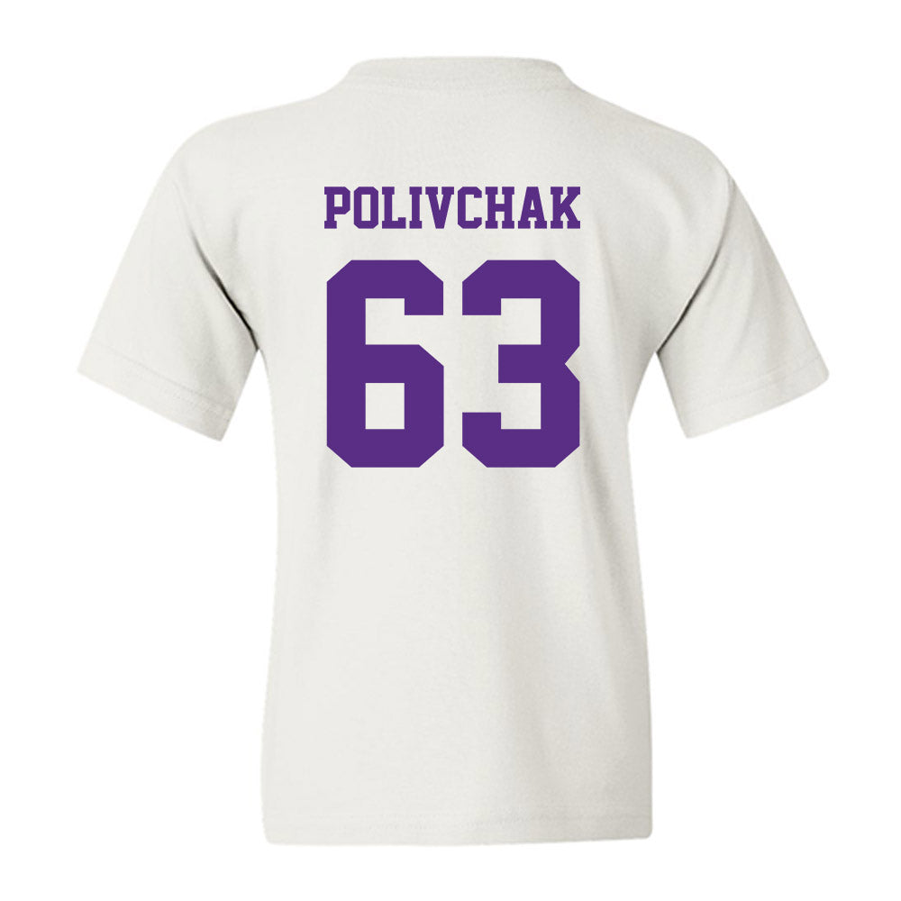 Furman - NCAA Football : Chase Polivchak - Classic Shersey Youth T-Shirt-1