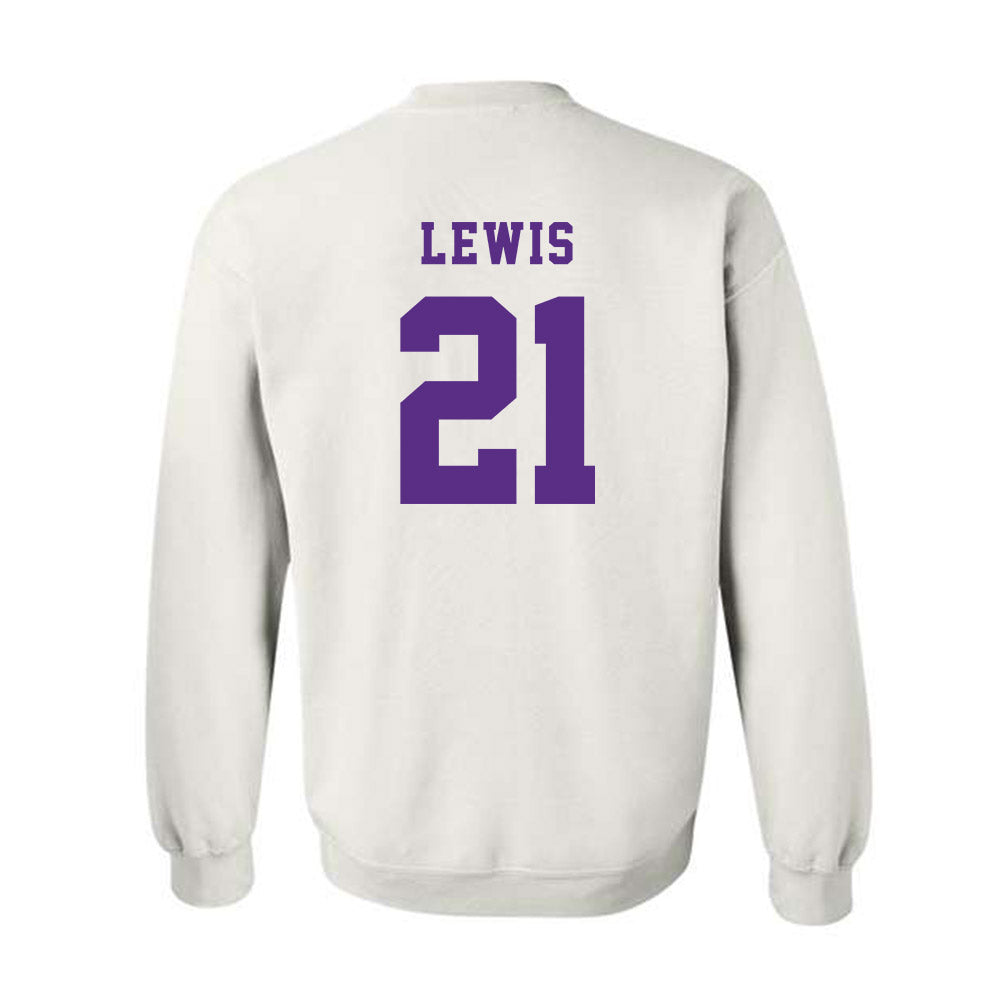 Furman - NCAA Football : Billy Lewis - Classic Shersey Crewneck Sweatshirt-1